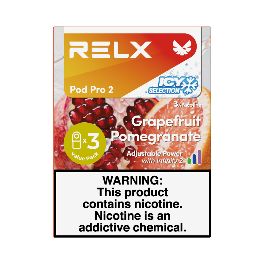 RELX 3 Pods for - 3% Nicotine