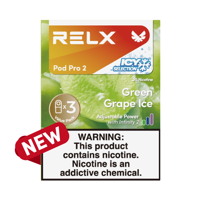 RELX Pod Pro 2 - 3 Pods/Pack