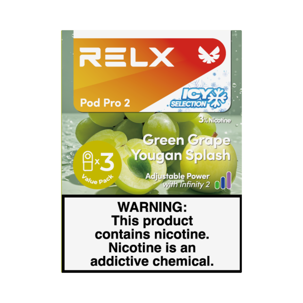 RELX 3 Pods for - 3% Nicotine