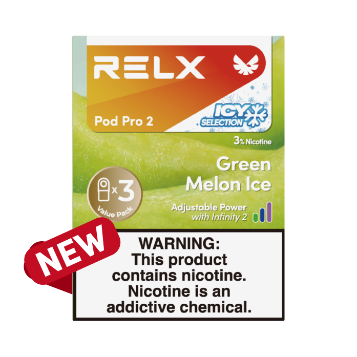 RELX 3 Pods for - 3% Nicotine