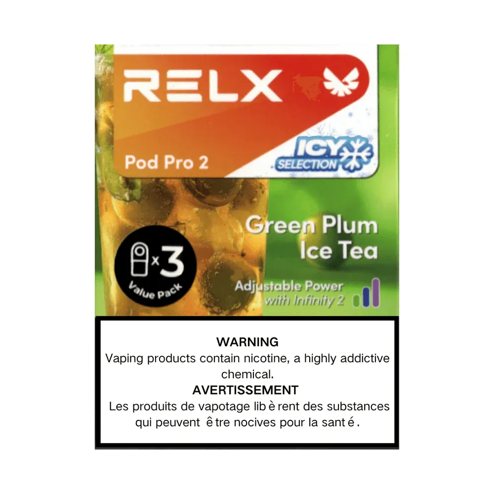 RELX 3 Pods for - 3% Nicotine