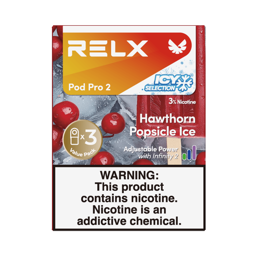 RELX 3 Pods for - 3% Nicotine