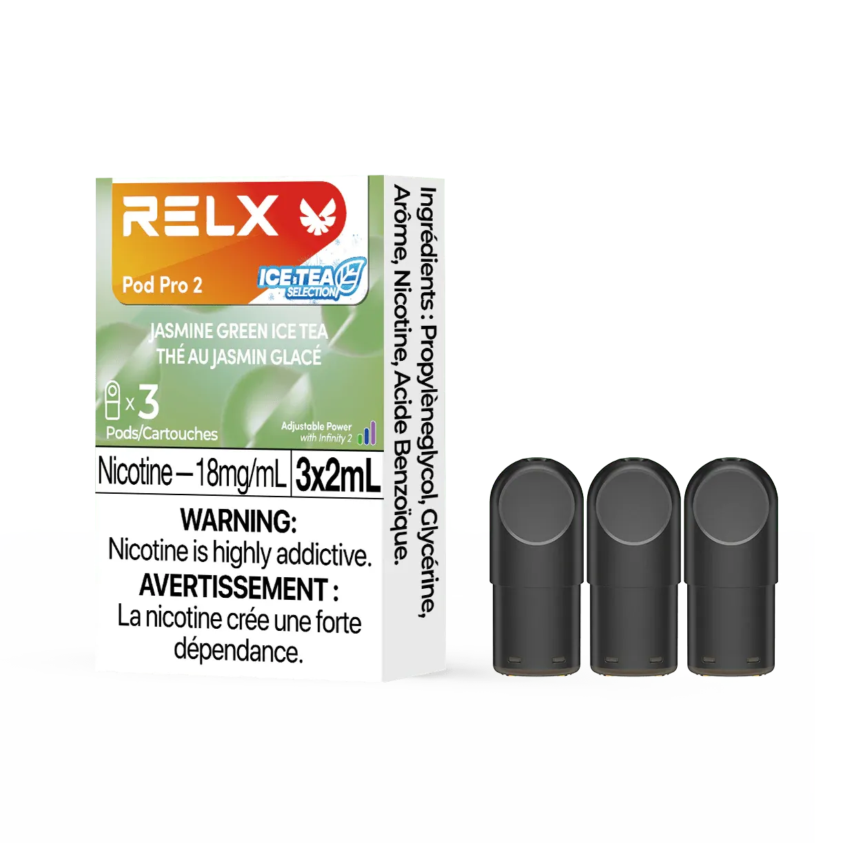 RELX 3 Pods for - 3% Nicotine