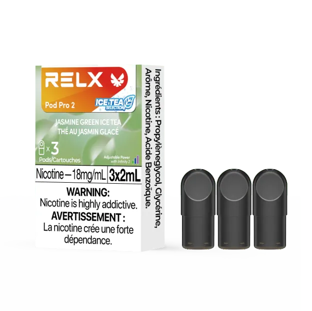 RELX 3 Pods for - 3% Nicotine