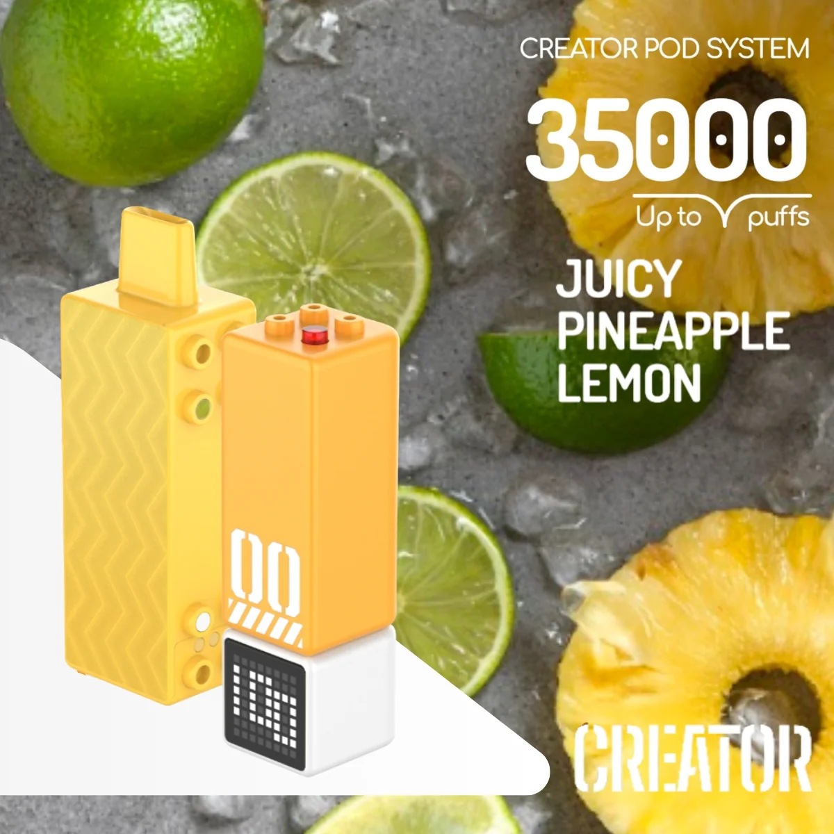 RELX Creator Pod - Juicy Pineapple Lemon