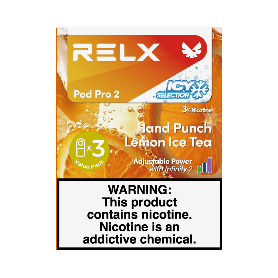 RELX 3 Pods for - 3% Nicotine