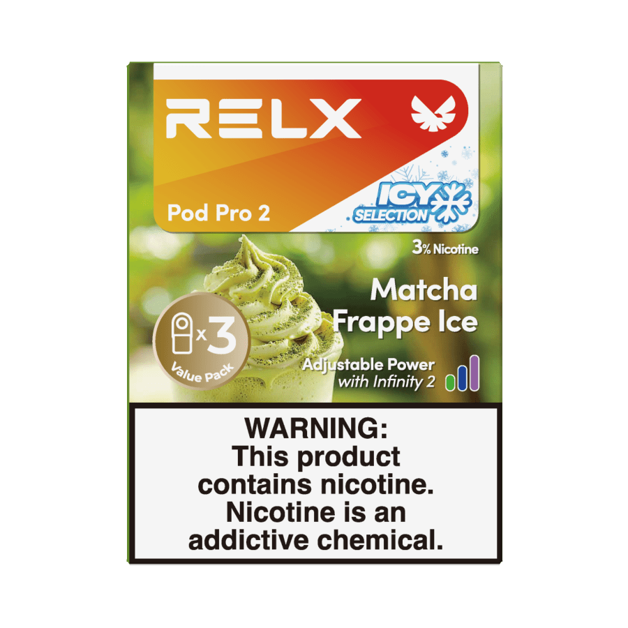 RELX 3 Pods for - 3% Nicotine