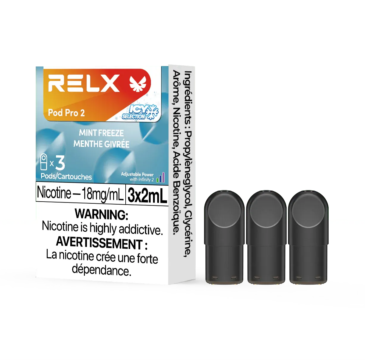 RELX Pod Pro 2 - 3 Pods/Pack