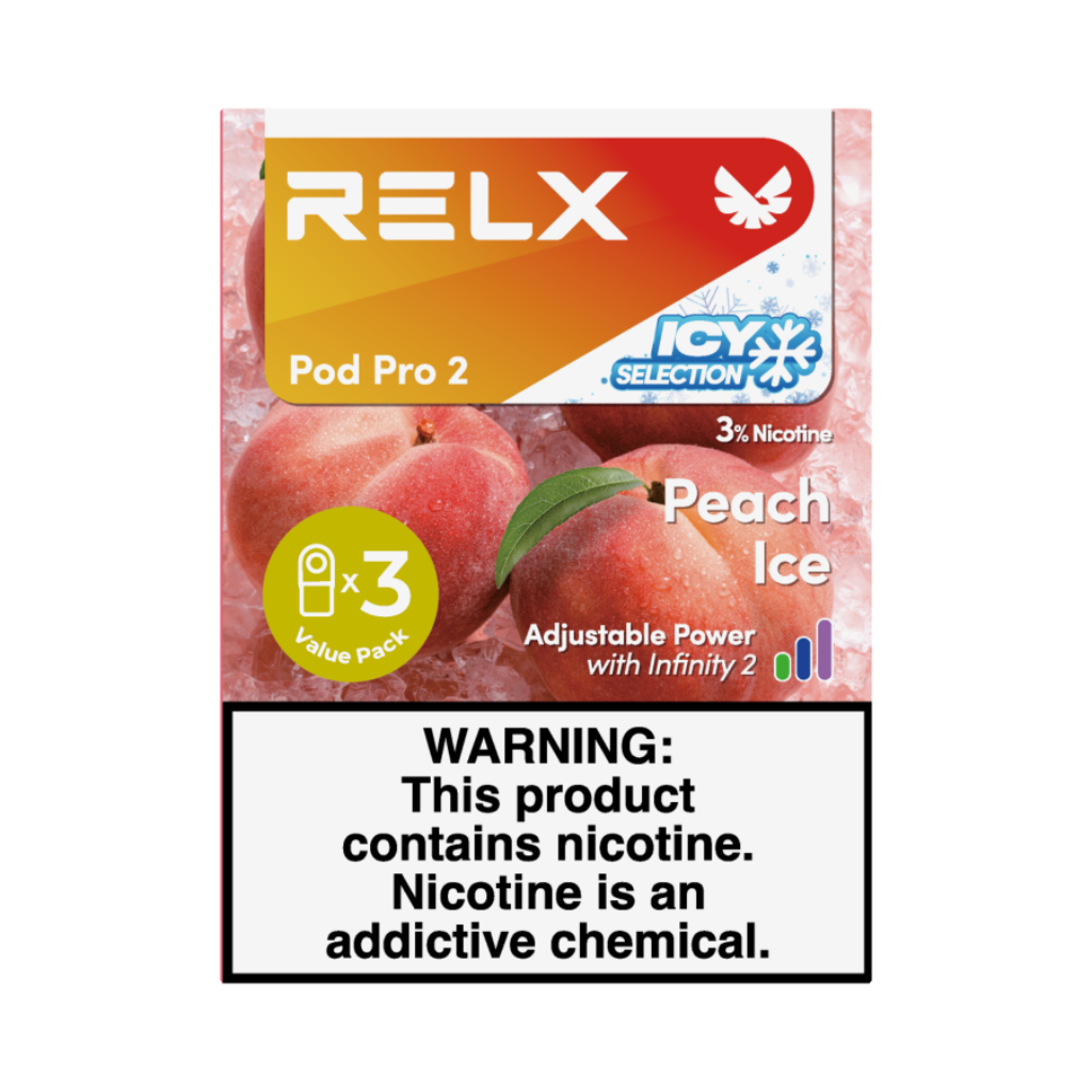RELX 3 Pods for - 3% Nicotine