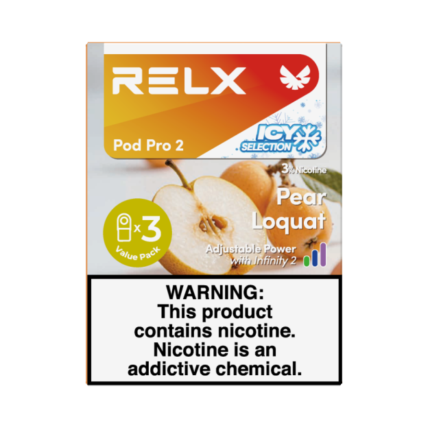RELX 3 Pods for - 3% Nicotine