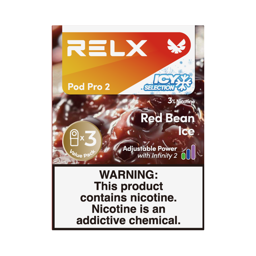 RELX 3 Pods for - 3% Nicotine