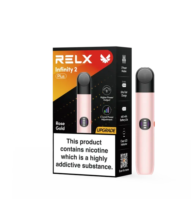 RELX Infinity 2 Plus Device - Rose Gold