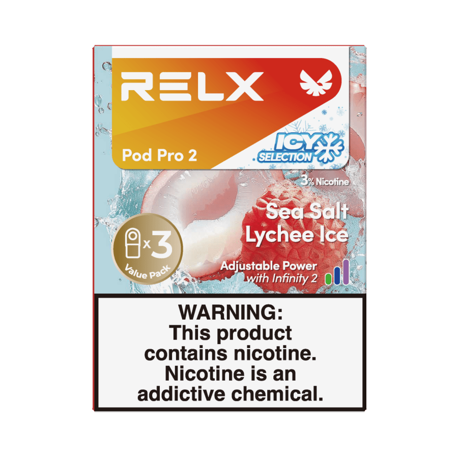 RELX 3 Pods for - 3% Nicotine