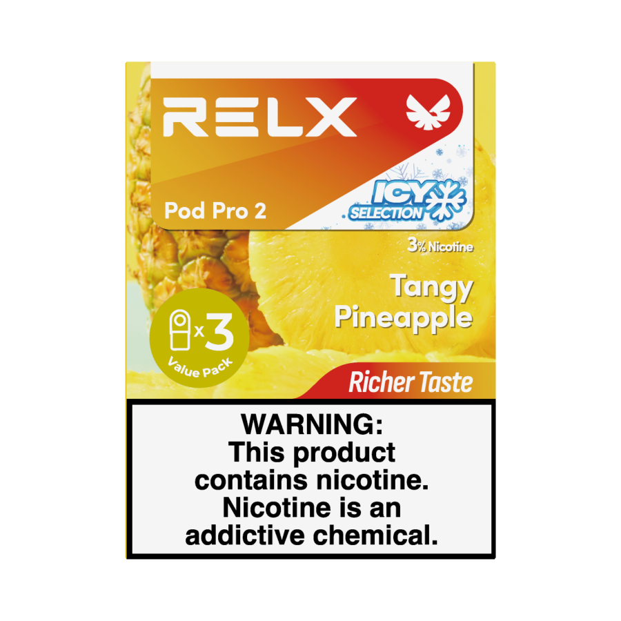 RELX 3 Pods for - 3% Nicotine