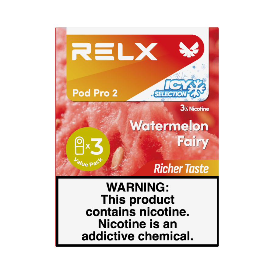 RELX 3 Pods for - 3% Nicotine