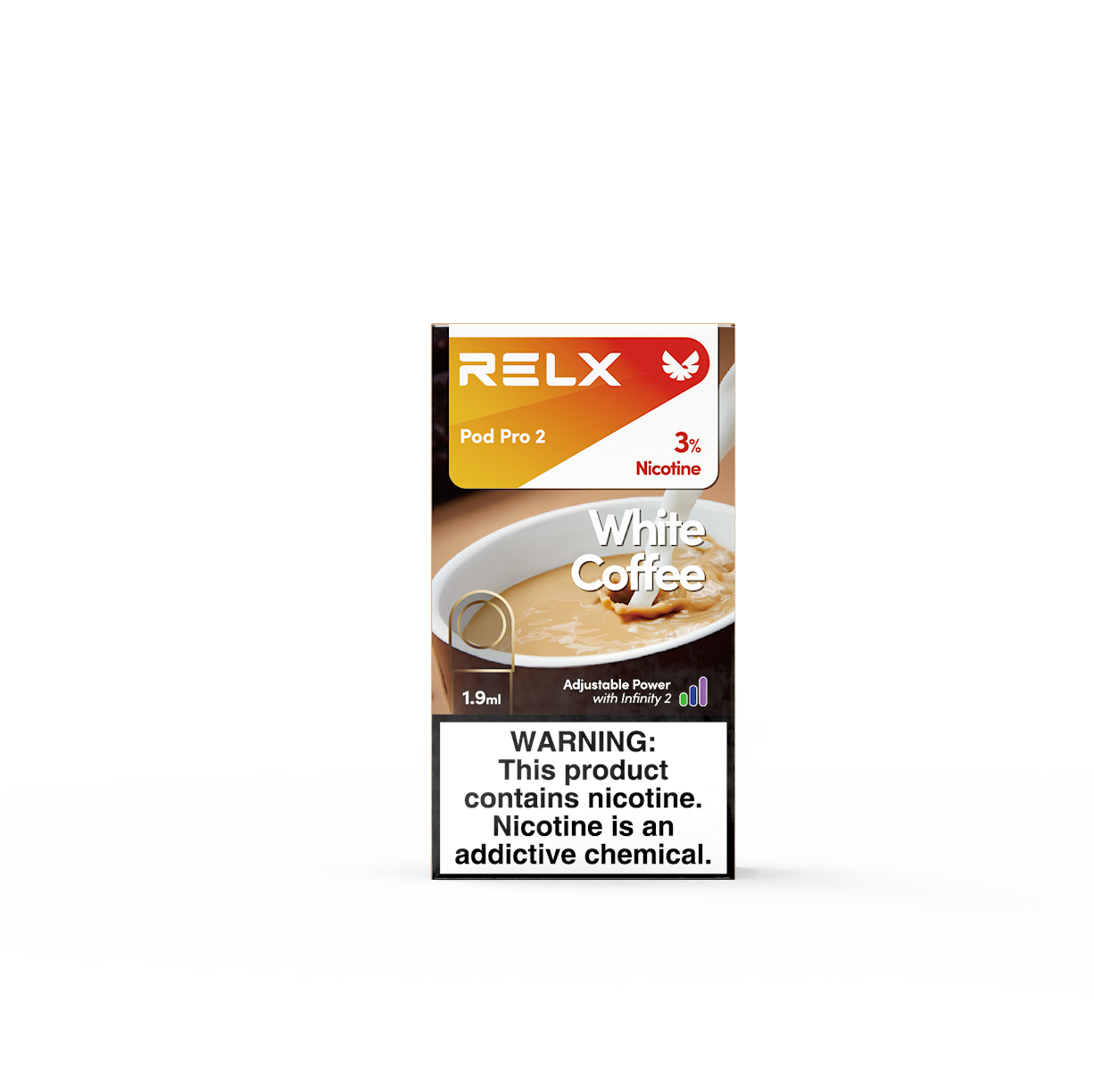 RELX Single Pod Pro 2 - White Coffee
