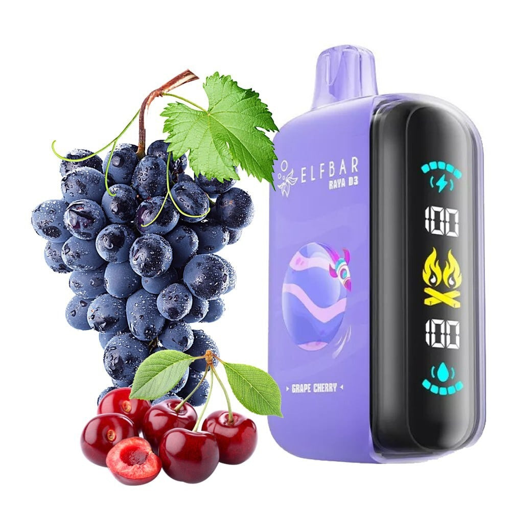ELFBAR RAYA D3 - Grape Cherry