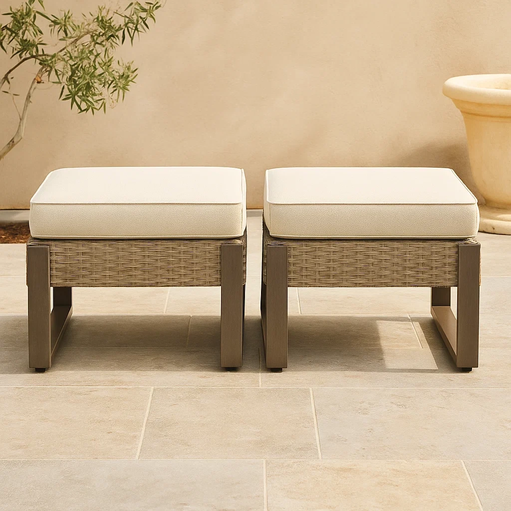 Meubles de jardin,Repose pieds d’extérieur - Purefurni