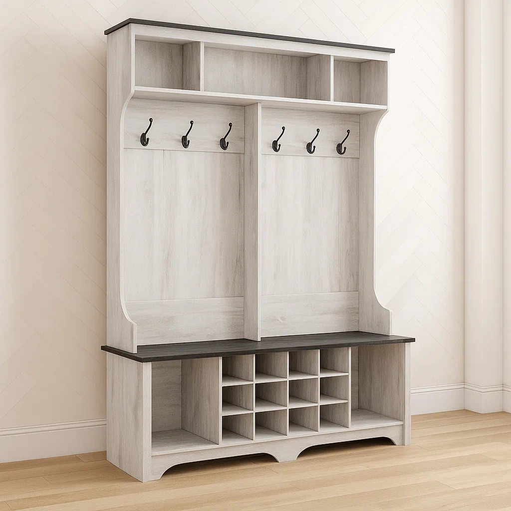 Meubles d’entrée,Meubles d'entrée avec porte - Purefurni