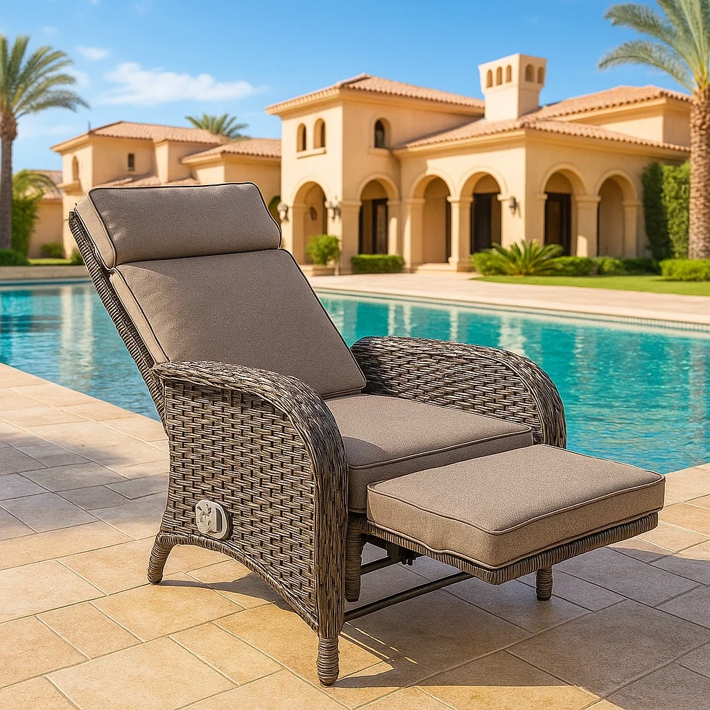 Meubles de jardin,Chaises longues d'extérieur - Purefurni