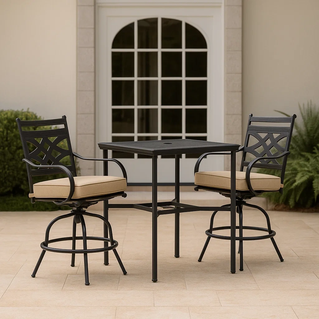 Meubles de jardin,Ensemble bistro de jardin - Purefurni