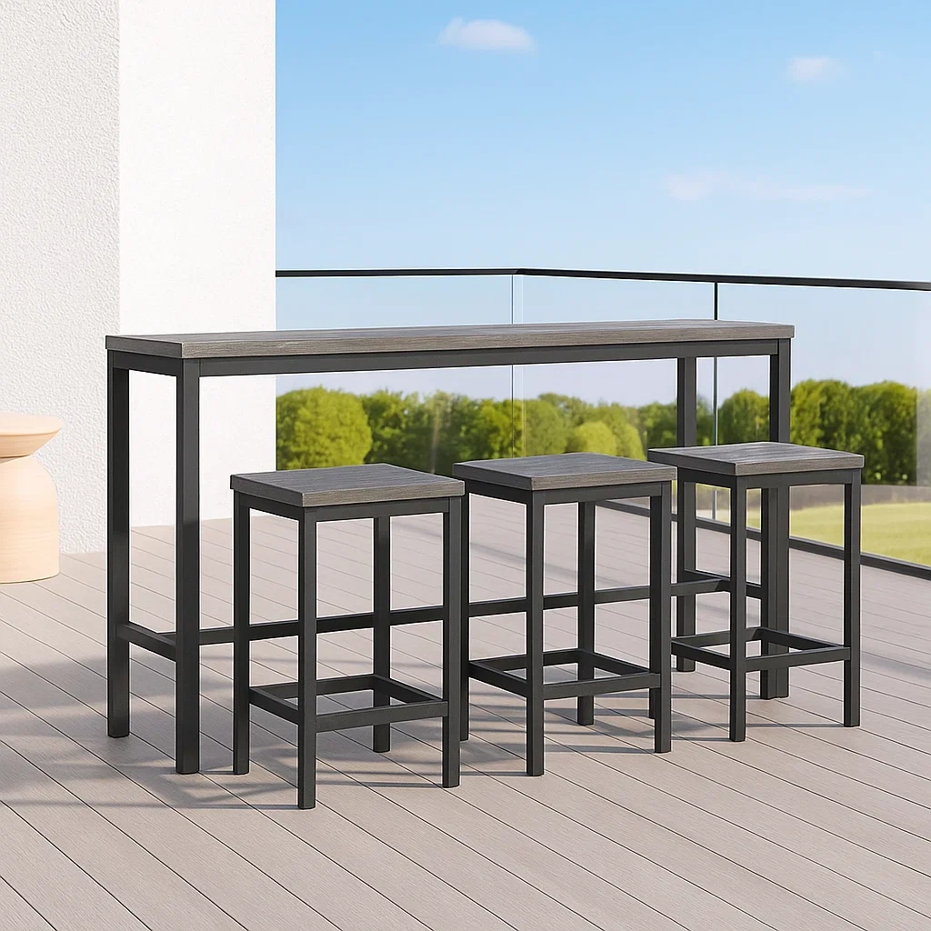 Meubles de jardin,Ensembles bar d’extérieur - Purefurni