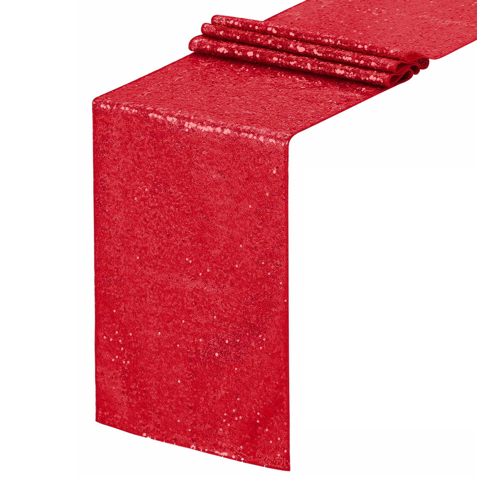 Sequin Table Runners 2 Pieces Table Runners Inch Glitter Dining Table Cover for Party Wedding Birthday Reception Banquet Decoration Spring Party Chair Sashes