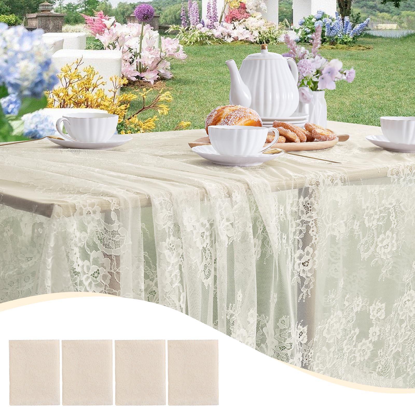 蕾丝桌布