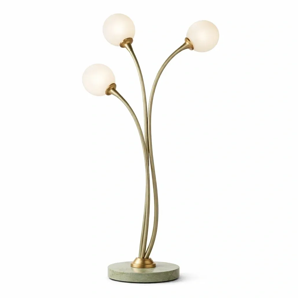Lampadaire moderne trois globes-easehomey