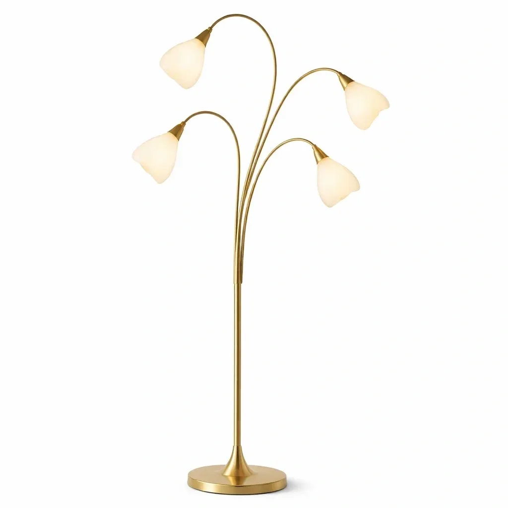 Lampadaire quatre abat jour orientables-easehomey