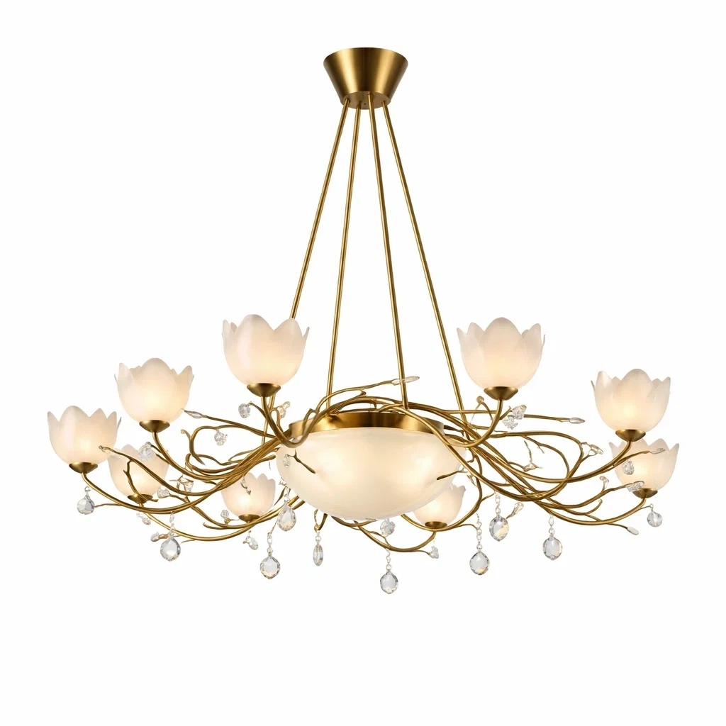 Lampadaire multi globes metal-easehomey