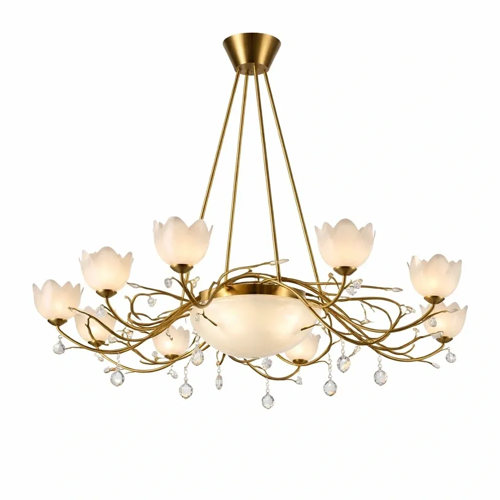 Lampadaire multi globes metal-easehomey