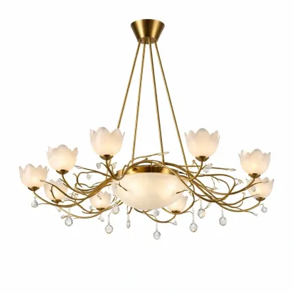 Lampadaire multi globes metal-easehomey