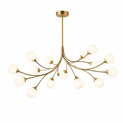Lampadaire fleurs metal decoratif-easehomey