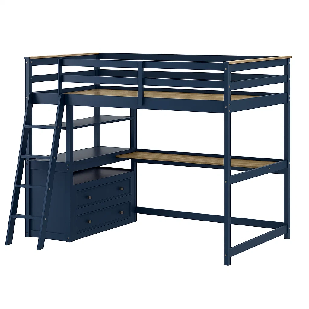 Mobilier de chambre,Lit mezzanine - modafurnix