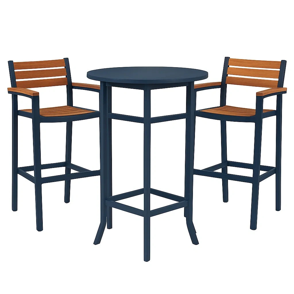 Mobilier de terrasse,Ensemble de bar de terrasse - modafurnix