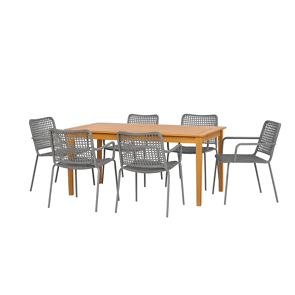 Mobilier de terrasse,Ensemble table et chaises de terrasse - modafurnix