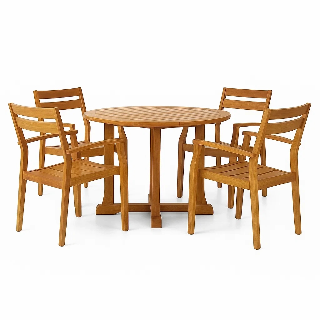 Mobilier de terrasse,Ensemble table et chaises de terrasse - modafurnix