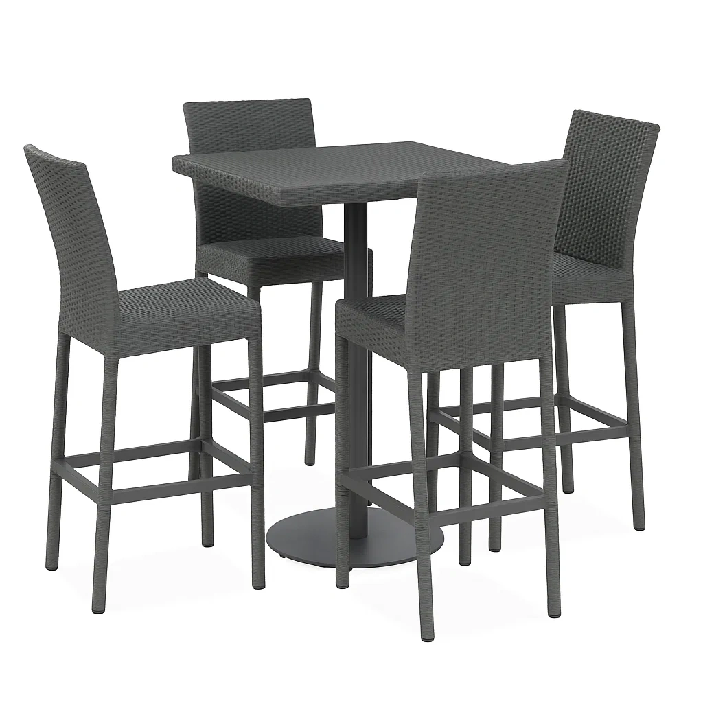 Mobilier de terrasse,Ensemble de bar de terrasse - modafurnix