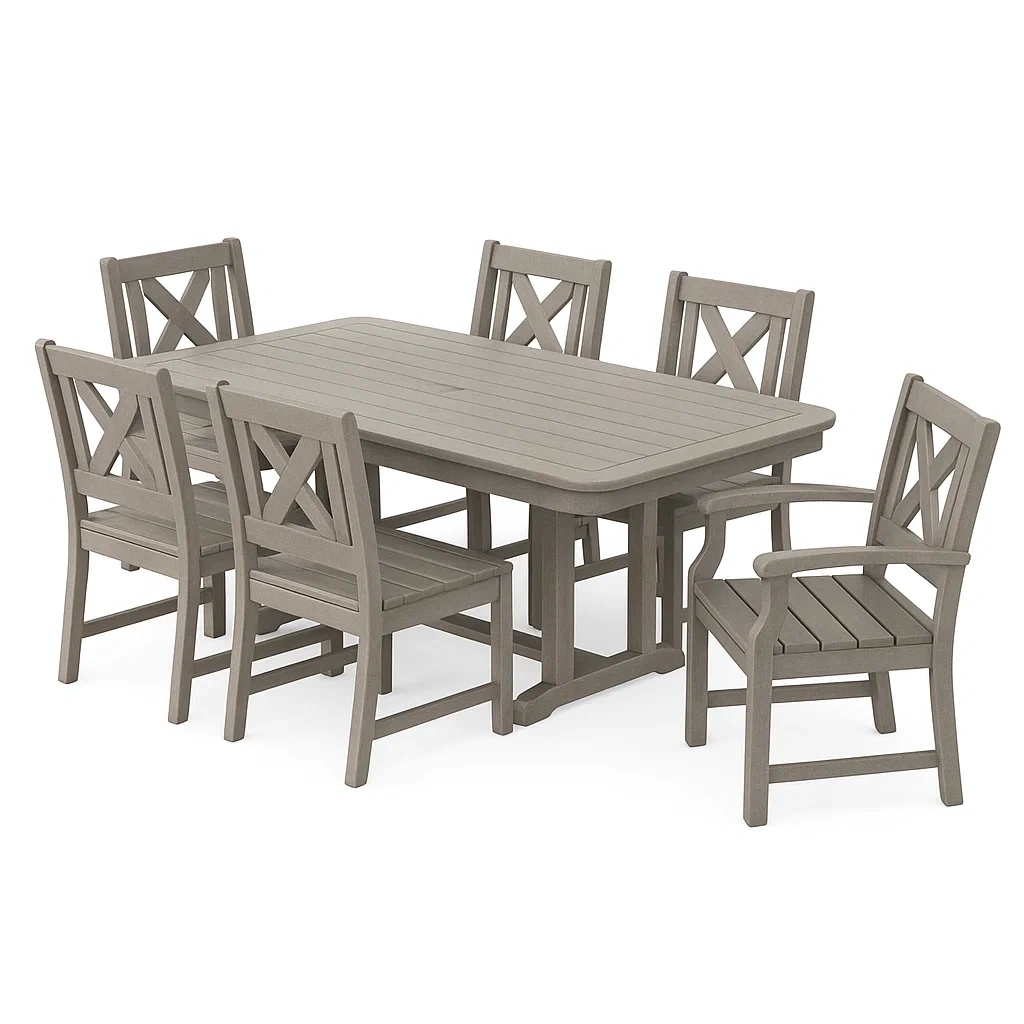 Mobilier de terrasse,Ensemble table et chaises de terrasse - modafurnix