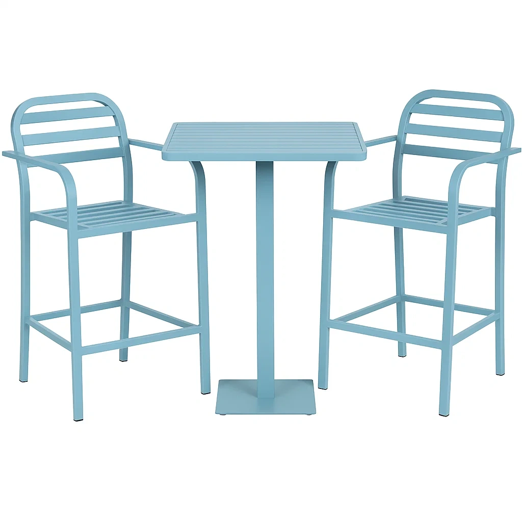 Mobilier de terrasse,Ensemble de bar de terrasse - modafurnix