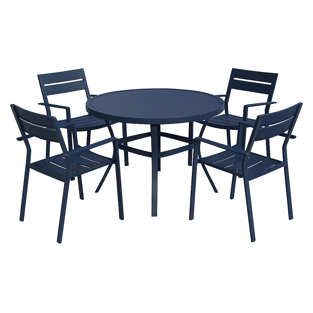 Mobilier de terrasse,Ensemble table et chaises de terrasse - modafurnix