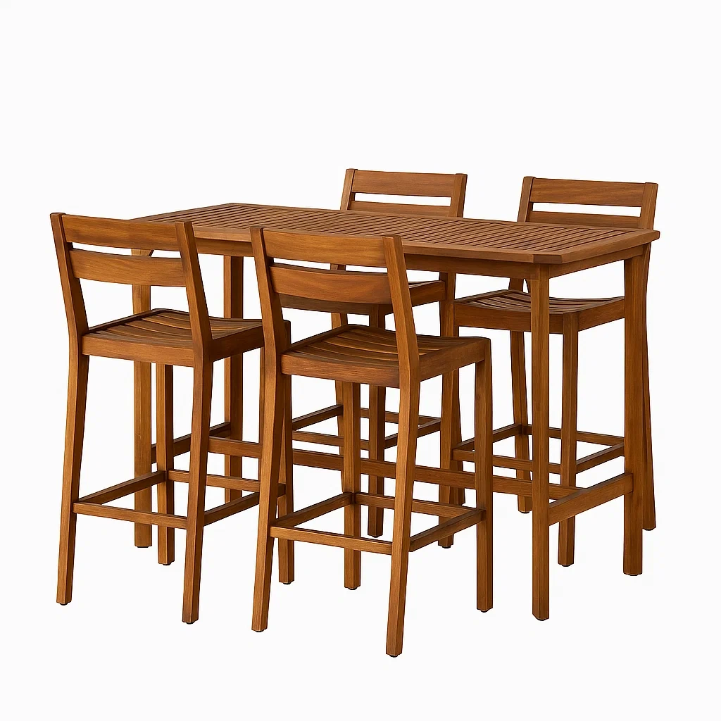 Mobilier de terrasse,Ensemble de bar de terrasse - modafurnix