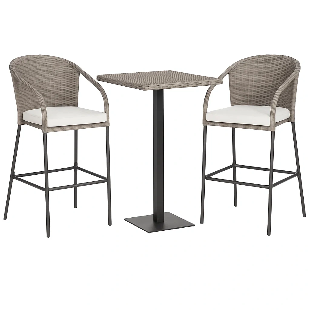 Mobilier de terrasse,Ensemble de bar de terrasse - modafurnix