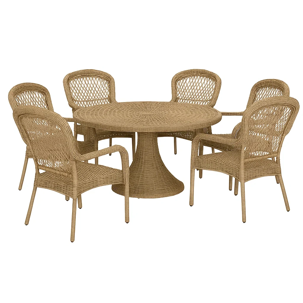 Mobilier de terrasse,Ensemble table et chaises de terrasse - modafurnix