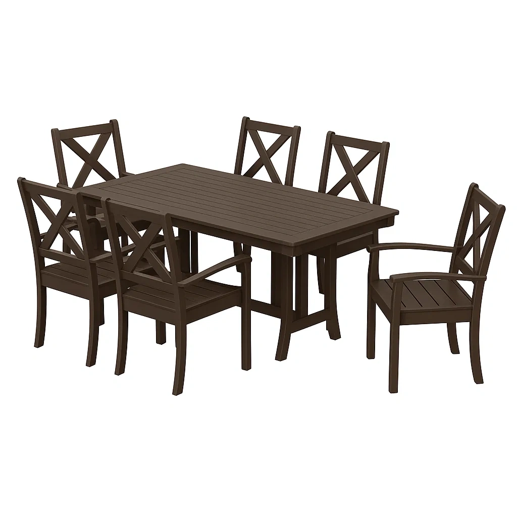 Mobilier de terrasse,Ensemble table et chaises de terrasse - modafurnix