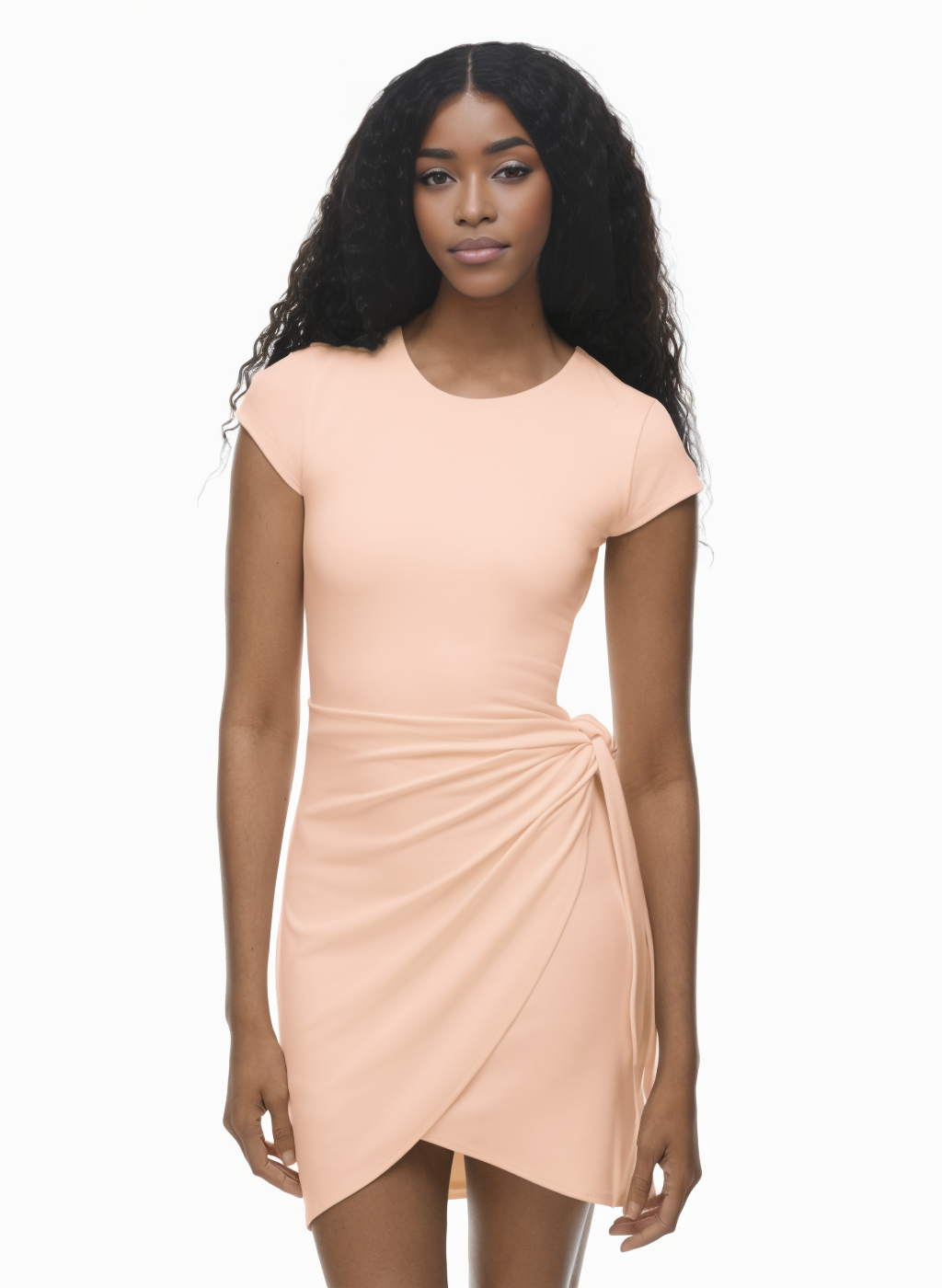 Shaping Wrap Mini Dress (Buy 2 Free Shipping)