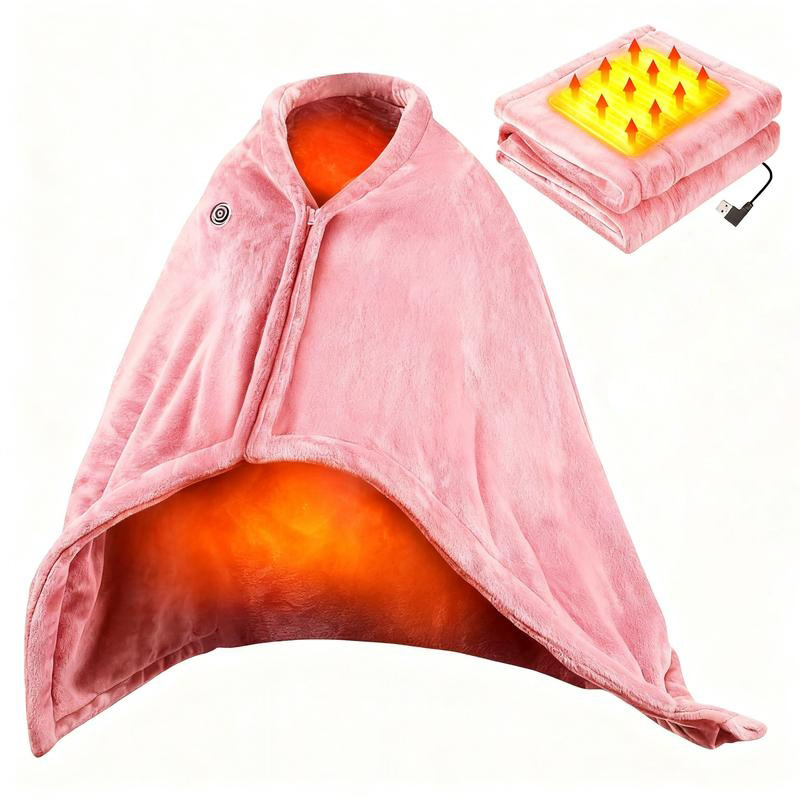 🎅Best Winter Gifts 🔥Favorite Portable Heated Shawl (Buy 2 Free Shipping)