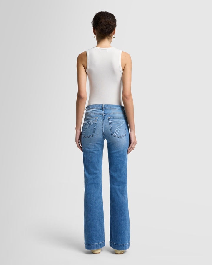 Mid Rise 7 Jeans (Buy 2 Free Shipping)