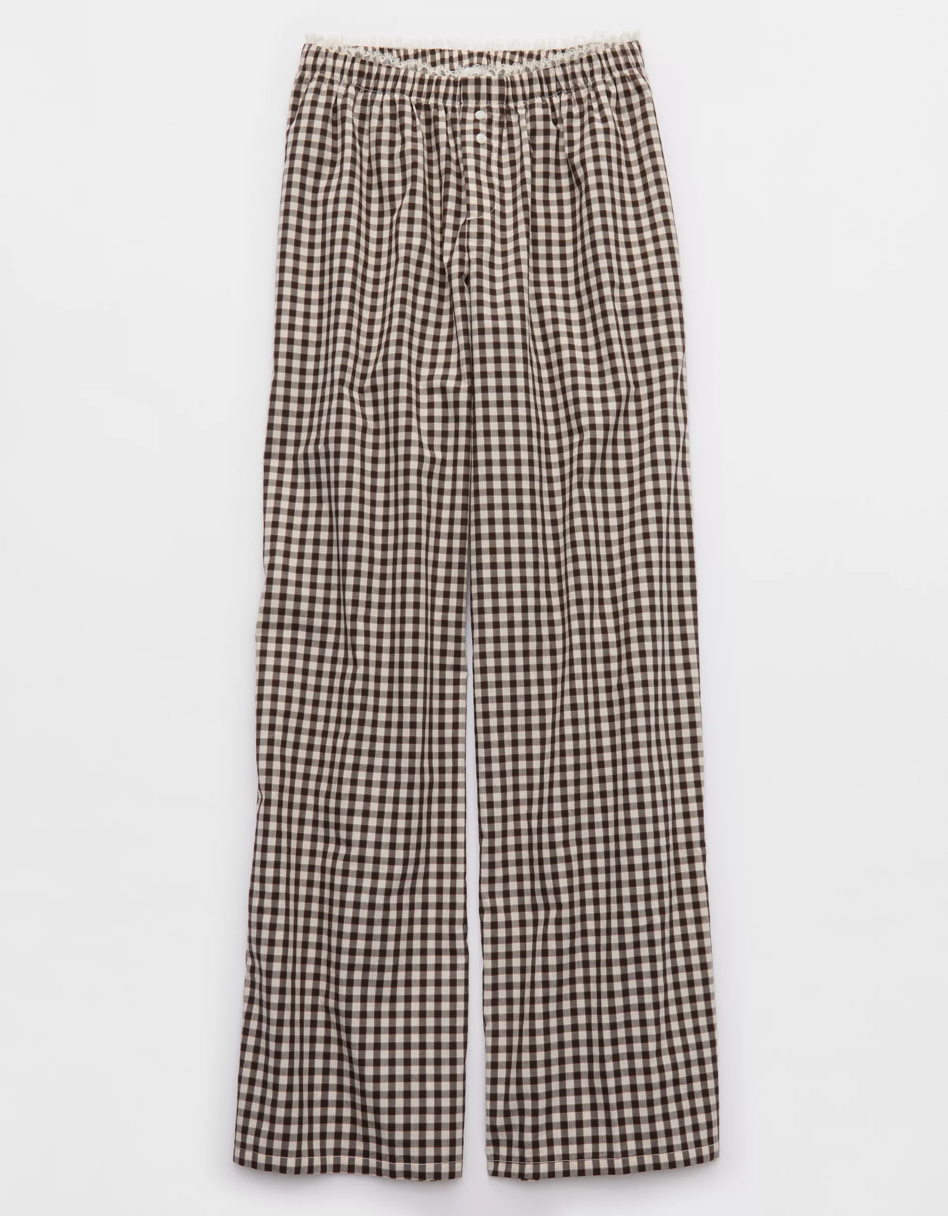 Off-Duty Wide Leg Poplin Trouser PJ(Buy 2 Free Shipping)